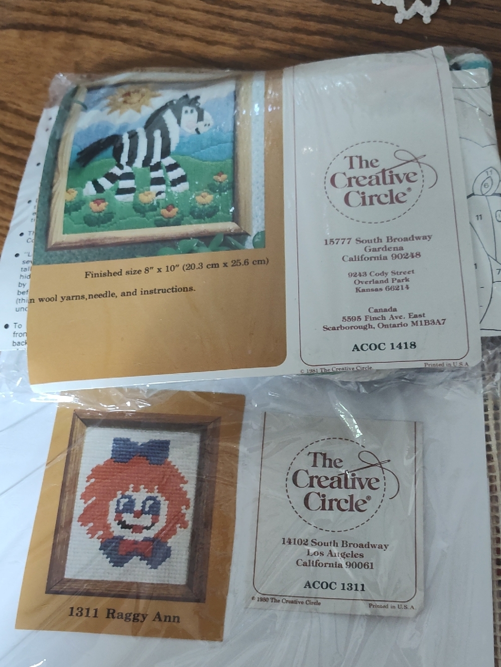 Children Theme Vintage Creative Circle Kits